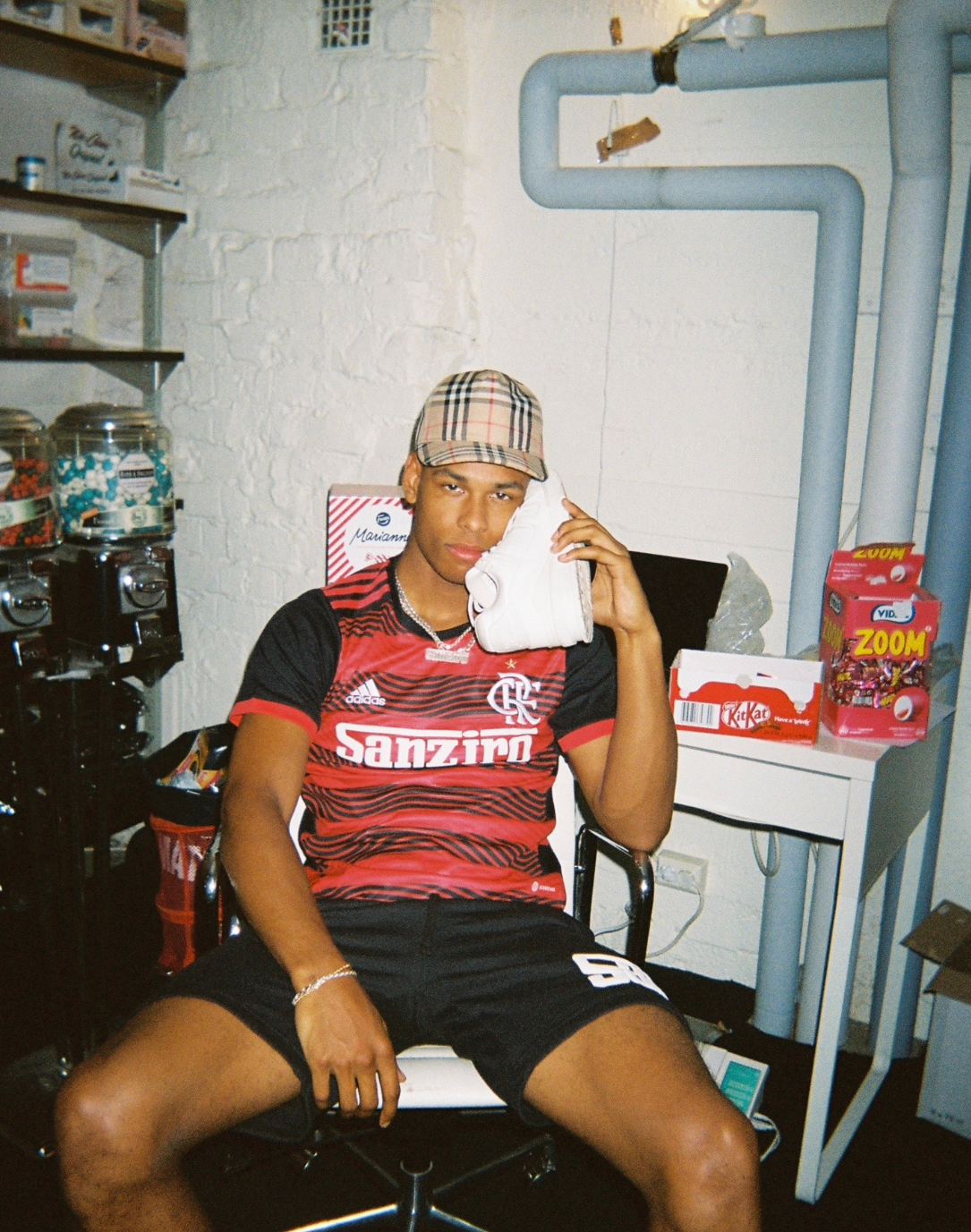 Flamengo Street Edition Jersey – Red/Black