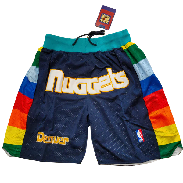 Retro Basketball Denver Nuggets Shorts