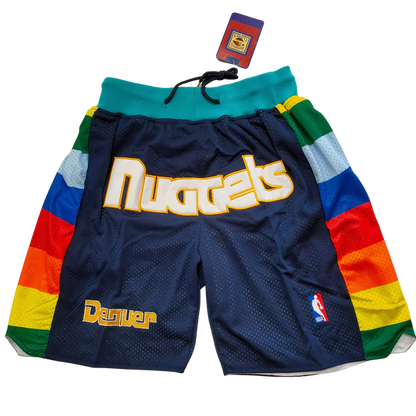 Retro Basketball Denver Nuggets Shorts