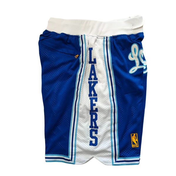 Retro Basketball Los Angeles Lakers Shorts