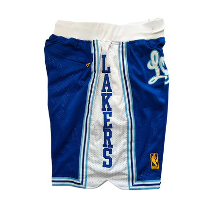 Retro Basketball Los Angeles Lakers Shorts
