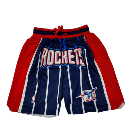Retro Basketball Houston Rockets Shorts