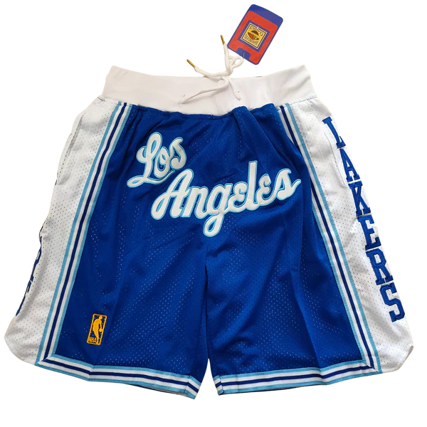 Retro Basketball Los Angeles Lakers Shorts