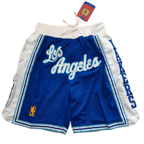 Retro Basketball Los Angeles Lakers Shorts