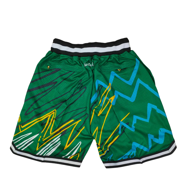 Retro Basketball Seattle Super Sonics Shorts
